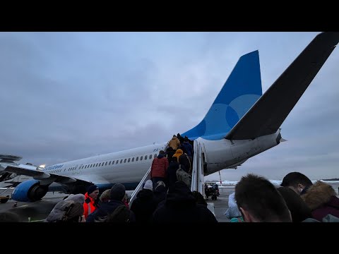 Видео: Boeing 737-800 а/к «Победа» | Москва - Калининград - Москва