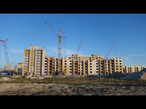 Видео: Новостройки Пскова: ул. Балтийская, Михаила Егорова, Завеличенская. Май 2018 г.