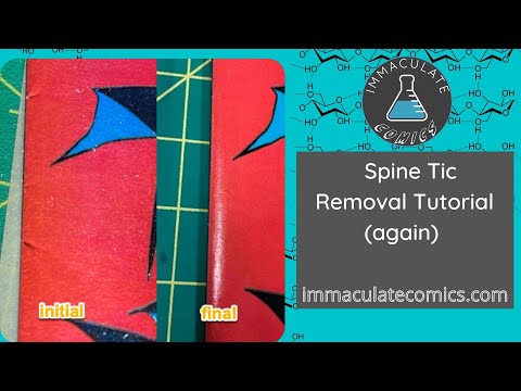 Видео: Руководство по удалению позвоночного тика для комиксов