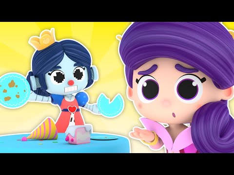 Видео: Создание робота для уборки дома 🤖 Забавные мультфильмы для детей | Increditales