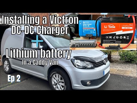 Видео: Как установить 12-вольтовое зарядное устройство и аккумулятор для отдыха в фургон VW CADDY | Эпиз...