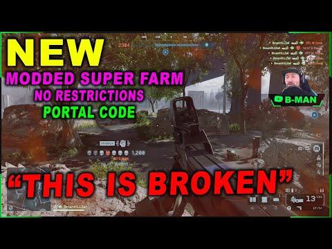 Видео: BF6: НОВЫЙ СУПЕР МОДИРОВАННЫЙ код портала STUCK IN MUD BOT LOBBY, БЕЗ ОГРАНИЧЕНИЙ, ЛЕГКИЙ МАСТЕРС...