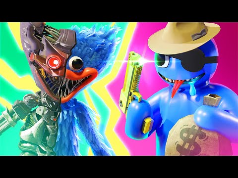 Видео: ПОППИ ПЛЕЙТАЙМ РОБОТЫ vs РАДУЖНЫЕ ДРУЗЬЯ - ФИЛЬМ (Ной Анимация Полная История Склейка Серии Подряд)