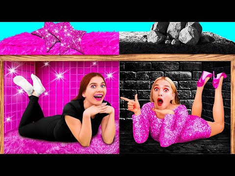 Видео: Секретный Домик Под Кроватью | Богатая vs Бедная Смешные Ситуации и Неудачи от ChallengeTeen