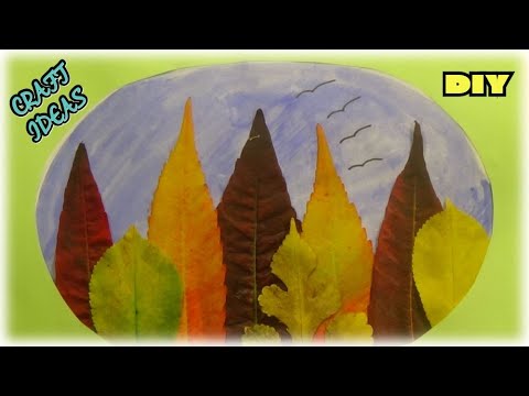 Видео: Аплікація  "Осінній пейзаж" || FALL TREES