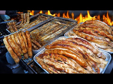 Видео: Продаю тонну внутренностей в месяц. Корейская кухня для души «Гопчанг» / Корейская уличная еда