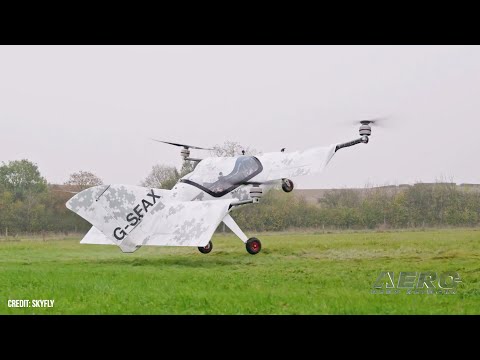 Видео: Aero-TV: Axe от SkyFly — самолёт, способный летать вертикально