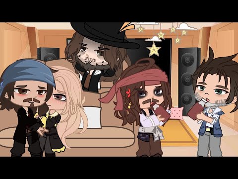 Видео: |Реакция Пиратов карибского моря| Gacha Club | Nastik meow