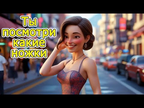 Видео: А у моей старушки - Веселая песня #АлексЧ