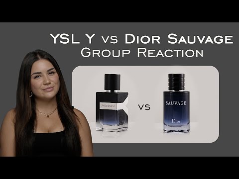 Видео: Yves Saint Laurent Y Eau de Parfum против Dior Sauvage Реакция группы