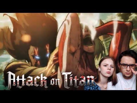 Видео: ЭРЕН VS ЭННИ!!! Атака Титанов 1 сезон 25 серия Реакция на аниме
