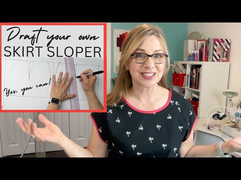 Видео: Как составить схему юбки-слопера