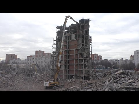 Видео: Снос ХЗБ: Cat 390D TUHD part 2