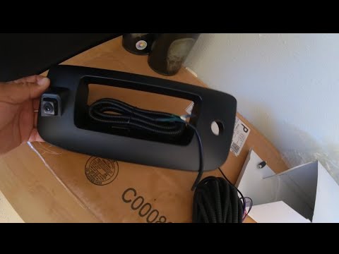 Видео: 07-13 Установка камеры заднего вида на ручку двери багажника Sierra