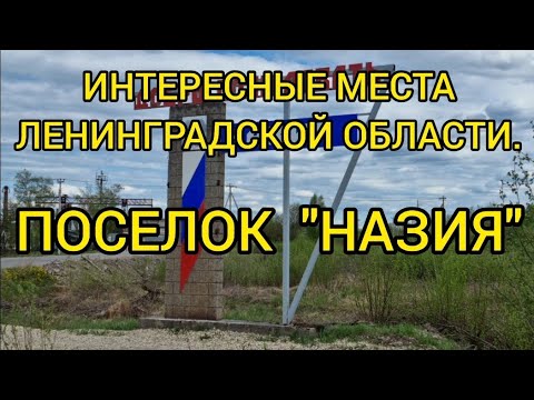 Видео: Интересные места Ленинградской  области.  Посёлок "Назия".