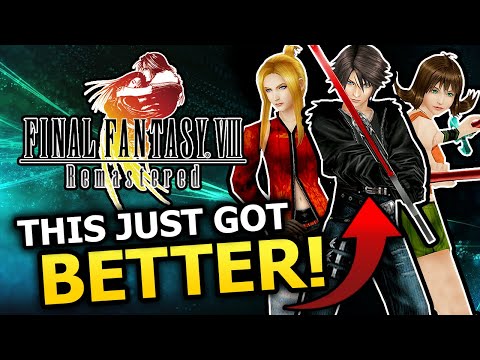 Видео: FINAL FANTASY 8 продолжает становиться лучше!..? (Ремастеринговое издание)