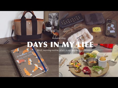 Видео: Влог｜Привет, октябрь🍂🧸 Осенний шопинг, покупка MUJI, французское бистро GINZA, что в моей сумке👜