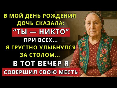 Видео: В мой день рождения дочь сделала вид, что меня нет... А на следующий день я шокировала всех.