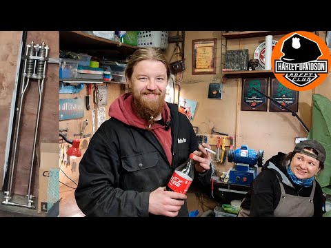 Видео: В гостях у Alkothrashers Garage - Процесс идёт, самый длинный спрингер и я бы так точно не смог!