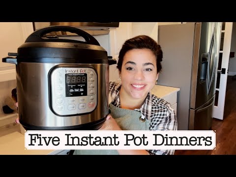 Видео: Пять невероятных ужинов за 30 минут с помощью Instant Pot!