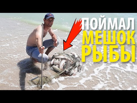 Видео: Трудовая рыбалка. ПОЙМАЛ МЕШОК РЫБЫ НА 2 УДИЛИЩА.