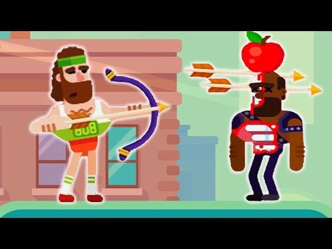 Видео: В ЯБЛОЧКО! ОХОТА НА ПТИЦ И НОВЫЕ ГЕРОИ Безумная Мульт Игра Bowmasters
