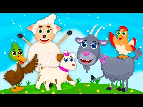 Видео: Свійські Тварини – Дитячі Пісні – ЗБІРКА – З Любов'ю до Дітей