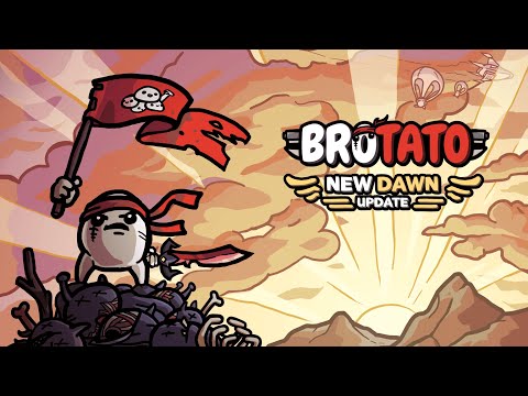 Видео: Brotato #5 - Без Комментариев - Пиромант сжег все! - Угроза 5