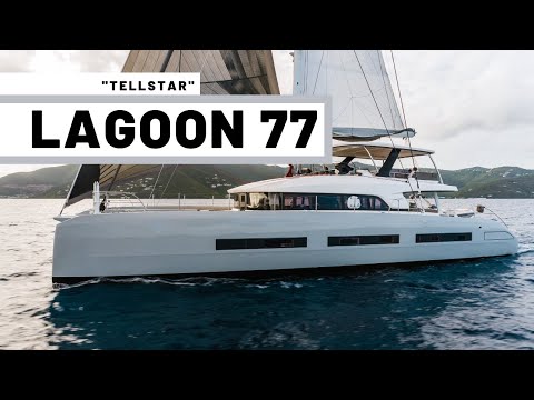 Видео: Lagoon 77 Tellstar — самый большой и роскошный катамаран Lagoon в мире