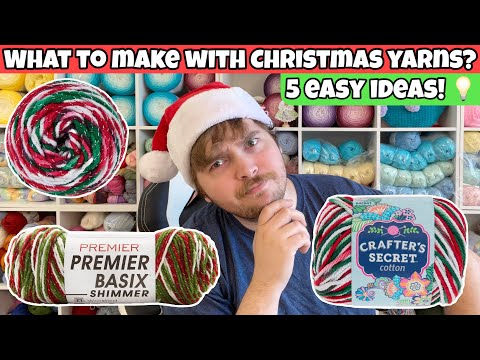 Видео: Что сделать из рождественской пряжи? Мы подкинем вам несколько идей! #hobbylobby