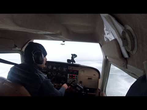 Видео: Cessna 172. Полет по кругу (конвейер), посадка. Аэродром "Бычье Поле", г Кронштадт