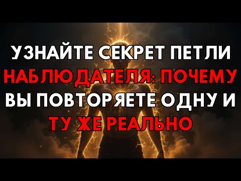 Видео: Замкнутый Круг Наблюдателя: Как Разорвать Повторяющуюся Реальность Прямо Сейчас?