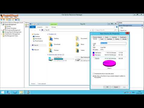 Видео: [Windows Server 2012 basics] Урок 16 - FSRM