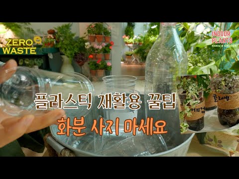 Видео: [4K] Использование переработанного пластика: как делать цветочные горшки и обращаться с ними