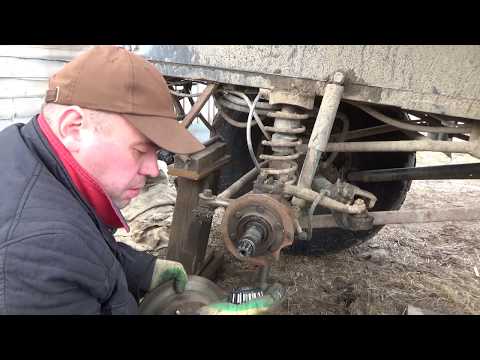 Видео: Подкачка шин вездехода.  Ревизия переднего моста.