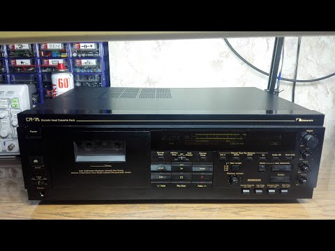 Видео: NAKAMICHI CR 7a профилактика .настройка по мануалу.