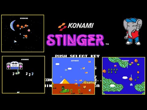 Видео: Stinger [TwinBee] (NES / Денди) - Прохождение. НЕ СПЛЮЩЕННАЯ картинка, БЕЗ фильтров.  [1080p60 HD]
