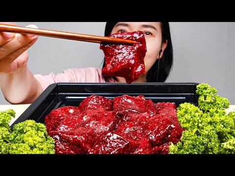 Видео: АСМР Корейская еда ГОВЯДИНЫ мукбанг звуки еды