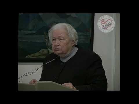 Видео: Фрагмент доклада Л.В.Шапошниковой "Космическое мышление и новая система познания"