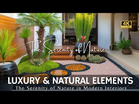 Видео: Безмятежность природы в современных интерьерах: тренд 2025 года на роскошь и натуральные элементы