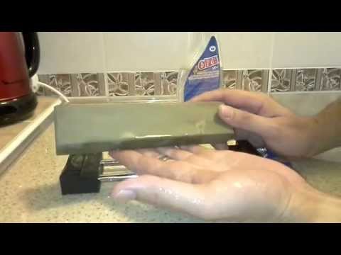 Видео: Природный точильный камень("зелено-желтый"сланец) Китай