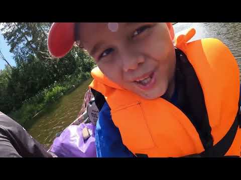 Видео: сплав с детьми по реке Пышма