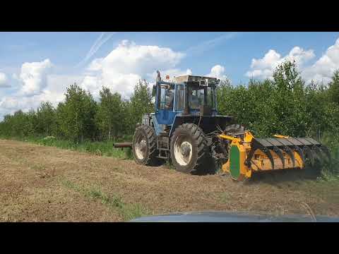 Видео: Лесорубка в поле!