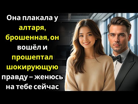 Видео: Она плакала у алтаря, брошенная    МИЛЛИОНЕР вошёл и прошептал Я женюсь на тебе сейчас