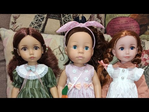 Видео: Три милые подружки, и немного мелочей, результат выведения пятна с паоловского пупса