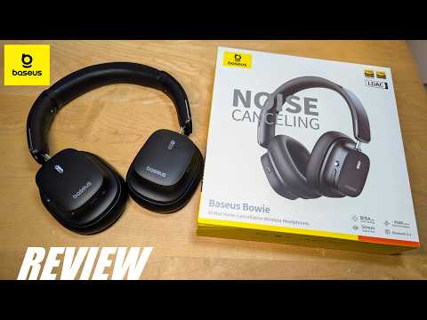 Видео: ОБЗОР: Наушники Baseus Bowie 30 Max с активным шумоподавлением — стоят ли они того? Заслуживают ш...