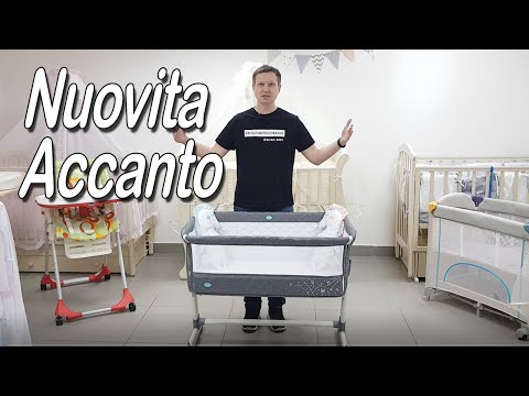 Видео: Приставная кроватка Nuovita Accanto   обзор от магазина Boan baby