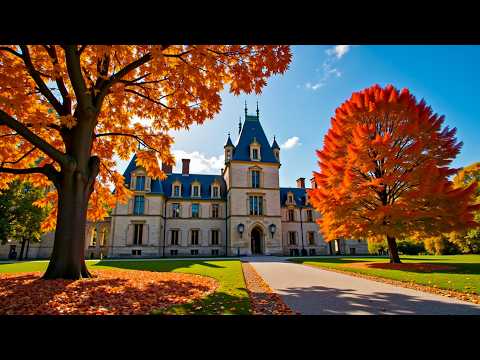 Видео: Красивый осенний пейзаж 🍁 Успокаивающая осенняя музыка для расслабления, снятия стресса и облегчени
