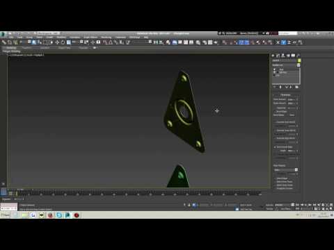 Видео: Приёмы моделирования в 3ds Max: создание штампованных деталей