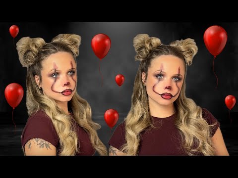 Видео: ПРИЧЕСКА И МАКИЯЖ ПЕННИВАЙЗА НА ХЭЛЛОУИН | руководство